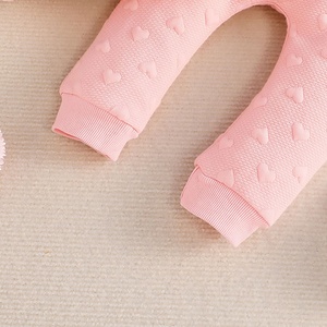 Conjuntos Casuales de Verano al por Mayor para Niñas de 2 Años con Estampado de Corazones y Lazo, Disfraz para Bebés y Niños Pequeños - Product Image 6