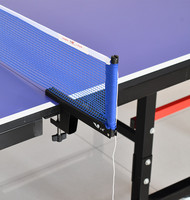 Table de ping-pong professionnelle de 15 mm pour entraînement en intérieur avec roulettes, pliable et mobile