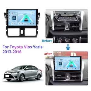 Carplay אנדרואיד מכונית מסך אוטומטי נגן וידאו autoradio עבור <span class=keywords><strong>toyota</strong></span> vios <span class=keywords><strong>yaris</strong></span> 2014-2016 wifi bt <span class=keywords><strong>gps</strong></span> ניווט <span class=keywords><strong>gps</strong></span> - Product Image 2