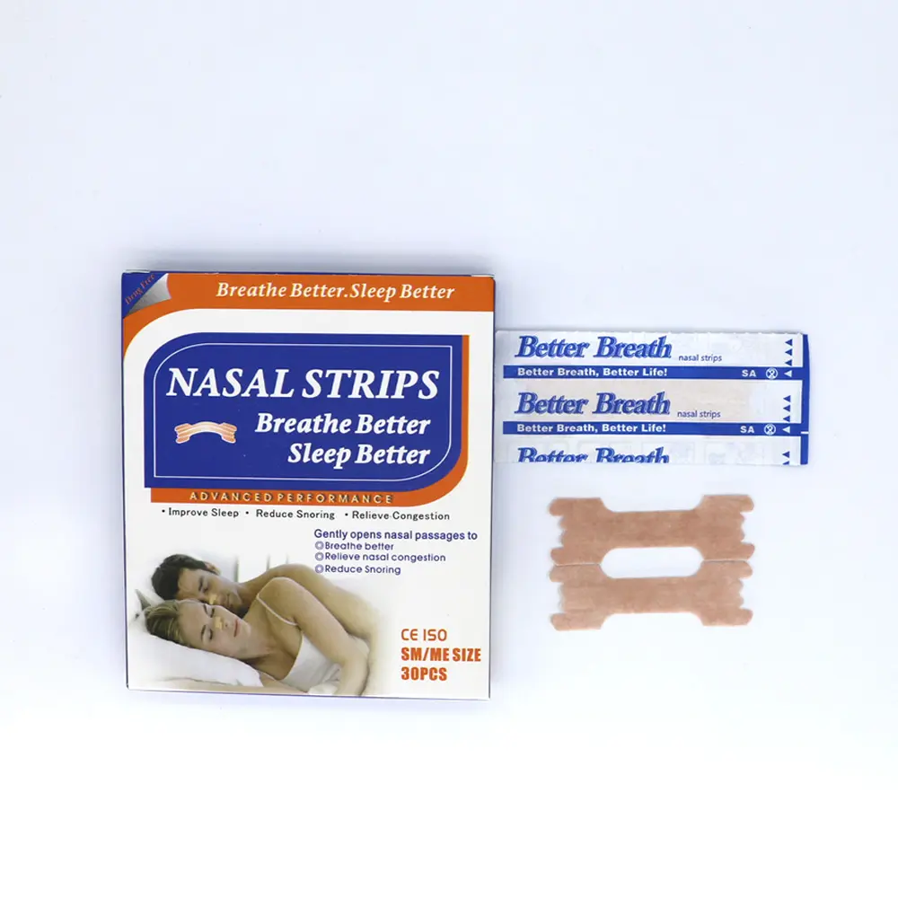 55*18mm Nasal Strips Better Breathe Nasal Strips With CE Certificate