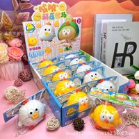 Nouveau produit Gj Decompression Ranch Jouet à presser Simulation Poulet Jouets Squishy Jouet anti-stress Vente directe usine