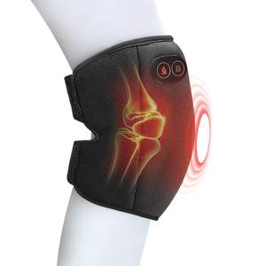Pemijat lutut pemanas tanpa kabel untuk <span class=keywords><strong>Arthritis</strong></span> - 3 mode getar & pemanas pelindung lutut untuk pria wanita senior - Product Image 1