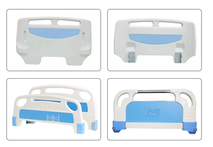 Manufacturer Factory Price CE ISO Certified ABS Manual Multifunction Hospital <strong>Bed</strong> Head Foot <strong>Board</strong> <strong>Panel</strong> 1 Year Warranty - Product Image 2