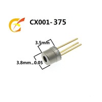 Module de tête laser à diode laser haute luminosité 3.75mm petite taille 635Nm 5mw PD