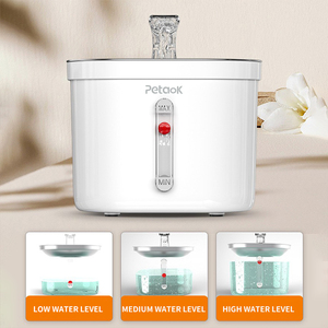 Fontanella d'<span class=keywords><strong>Acqua</strong></span> Automatica per Gatti in Acciaio Inox, Elegante e con Flusso Continuo, Adatta anche per Uccelli - Product Image 3