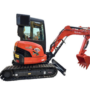 קובוטה משמש U35-4 2018 קומפקטי וזריז 3.5טון מיני יפן u 35 3.5 טון 3.5 גל דיזל רולר חופר עבור צי השכרה צי - Product Image 1