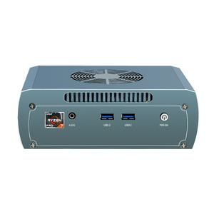 Mini PC Topton Solid FU03, AMD Ryzen 7 8845HS, 2*Intel 2.5G LAN, 2*DDR5, 2*NVMe, Windows 11, Firewall, Computadora para Juegos, 4x8K, WiFi6 - Product Image 3