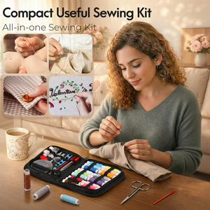 <b>Sewing</b> KIT for Premium <b>Sewing</b> Accessories Include XL Spools of Thread and Most Useful Colors ,Emergency Repairs, Travel, Kids - Product Image 2