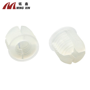 Ming Xin Insert de connexion en nylon métrique à rainures larges pour meubles et armoires LJ118 - Product Image 5