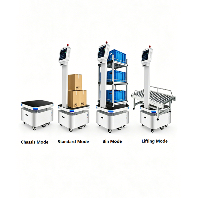 24 Hours All Weather Continuous Working Smart Automatic Delivery Robot Indoor Warehouse Autonomous Mobile Intelligent Logistics