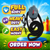 Appareil d'entraînement à la corde sans fin, accessoire pour rack de musculation, en fer Q235, corde en polyester de 4M et 32MM, équipement de fitness pour la maison