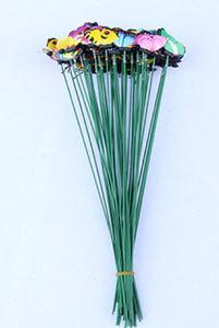 Mariposas 3D Coloridas para Jardín, Estacas de PVC de 4cm, Decoración Floral para Jardín - Product Image 4