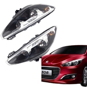 Ensemble <span class=keywords><strong>de</strong></span> phares avant pour Dongfeng Peugeot <span class=keywords><strong>308</strong></span> 2012-2015, style d'origine, pièce <span class=keywords><strong>de</strong></span> rechange en gros pour le marché secondaire - Product Image 3