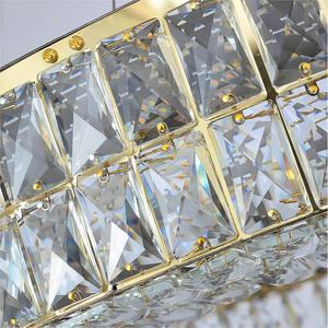 Lampadario di Lusso PM in Acciaio Inox con Cristalli K9, Lampada a Sospensione LED Moderna <span class=keywords><strong>per</strong></span> Soggiorno, Camera da Letto, Hotel e Ristorante - Product Image 5