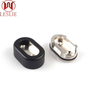 Nuovo Guardaroba <span class=keywords><strong>Hardware</strong></span> Supporto Ovale Closet Rod End Supporti per Porta Asciugamani di carta - Product Image 5
