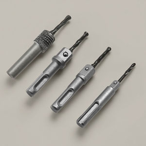 Set di 3 Adattatori SDS per Trapano a Percussione 3/8 <span class=keywords><strong>1</strong></span>/<span class=keywords><strong>4</strong></span> <span class=keywords><strong>1</strong></span>/2\" Convertitore 4mm per Punte da Trapano - HANSHEN HS0286 - Product Image 3