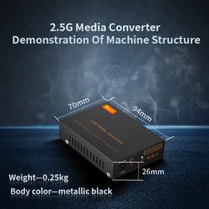 ตัวแปลงสื่อ SFP 2.5G ตัวแปลงใยแก้วนำแสง2.5GBase-FX อุปกรณ์เชื่อม - Product Image 2