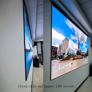 Ultra-mỏng độ nét cao màn hình <span class=keywords><strong>LED</strong></span> hình nền sáng tạo kỹ thuật số biển và hiển thị sản phẩm - Product Image 2