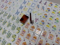 Jeu de Mahjong Américain Moderne à Motif Panda, 160 Pièces, en Acrylique Écaille de Tortue à 2 Couches, Pliable de Qualité Supérieure, Idéal pour Cadeaux et Événements Sociaux
