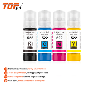 Bouteille d'encre de recharge Topjet 522 T522, kit d'encre compatible pour kits de recharge d'encre, imprimantes Epson Supertank ET-2800 ET-4700 ET-4800 - Product Image 3
