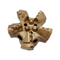 KBJZ – foret de roche dure Pdc à tête diamant, 5 ailes, 133mm, prix de gros, usine