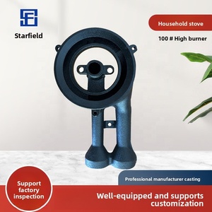 Modèle <span class=keywords><strong>Starfield</strong></span> 100 sur mesure # Brûleur en fonte sur pied pour cuisinière à gaz GPL, 1 brûleur, usage domestique, encastrable - Product Image 4