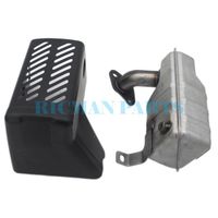 Silencieux d'échappement anti-rouille à faible bruit compatible avec les moteurs de générateur 4 temps Robin Subaru EY20 EY20-3 EY20D, pièce 2273010101