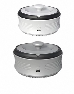 Cendrier minimaliste en acier inoxydable avec système de récupération des cendres pour la décoration intérieure moderne - Vente en gros - Product Image 3