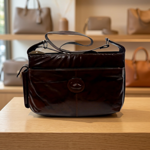 Women's Lightweight Luxury Business Casual Genuine Leather Clutch Zipper Closure Durable Eco-Friendly Personalized Waterproof - Product Image 2