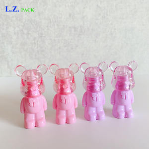 LZ Pack <span class=keywords><strong>Precio</strong></span> de promoción Ratón de dibujos animados 2ml Llavero Tubos de brillo de <span class=keywords><strong>labios</strong></span> Rosa Púrpura Plástico Lindo Brillo de <span class=keywords><strong>labios</strong></span> Tubos vacíos - Product Image 2