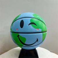 Ballon de basket en cuir avec logo personnalisé et design unique pour les passionnés de sport