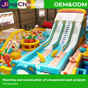 Castillo Inflable para Exportación, Trampolín Grande para Exteriores, Tobogán Inflable, Parque de Diversiones para Niños, Castillo Inflable, Venta Transfronteriza - Product Image 4