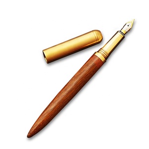 Pluma Estilográfica de Madera de Lujo con Tinta Recargable, el Mejor Regalo Vintage Antiguo para Hombres y Mujeres - Product Image 5