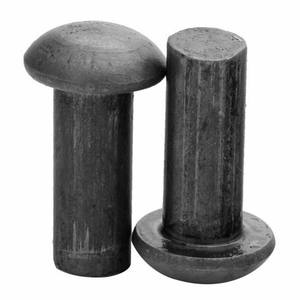 Rivets solides à tête ronde diamètre 8 mm <span class=keywords><strong>DIN</strong></span> <span class=keywords><strong>660</strong></span> en acier à faible teneur en carbone, <span class=keywords><strong>rivet</strong></span> à tête ovale - Product Image 1