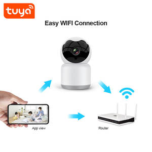 Nouvelle caméra IP WiFi Tuya Smart Life 720P 1MP, <span class=keywords><strong>surveillance</strong></span> de sécurité sans fil, CCTV, fonctionne avec Alexa et <span class=keywords><strong>Google</strong></span> <span class=keywords><strong>Home</strong></span>, PST-C10A-1MP - Product Image 4