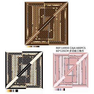 Sciarpa Triangolare Multifunzionale 60x135Cm FULARES Accessorio per il Collo - Product Image 3