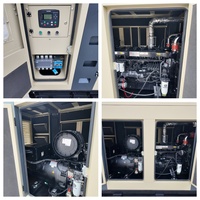 Générateur Diesel Silencieux Extérieur Étanche 160kW 200kVA 250kVA 300kVA avec ATS, Refroidissement par Eau, 50/60Hz, Housse de Protection Contre la Pluie et Tente de Fonctionnement Anti-Intempéries