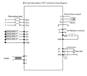 <span class=keywords><strong>M</strong></span>-driver VFD 5,5kW 7,5pk Frequentieregelaar 800 Serie 380V Pompomvormer - Product Image 6