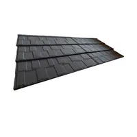 Alluminium屋根シート黒色屋根タイルソーラー