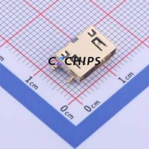 U-F-19SS-W-1 HDMI Connector SMD Connector ( Connector Type: HDMI-C )( Gender: Female )( Total Number of PINs: 19P ) - Product Image 1