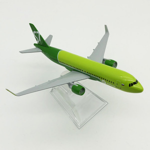 Modèle d'avion en alliage Airbus <span class=keywords><strong>A320</strong></span> NEO S7 de 16 cm avec support, cadeau d'aviation, objet de collection, fourni par l'usine - Product Image 3