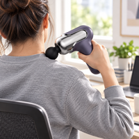 Pistolet de massage portatif sans fil mini, le plus vendu, pour le corps entier, appareil de massage des tissus profonds, thérapie vibratoire électronique portative