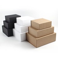 Boîte pliante magnétique personnalisée 28*20*9cm Noir Blanc Fait main Bébé Fête des mères Nouveau design Boîtes cadeaux magnétiques rigides noires Emballage