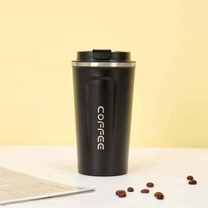 304 Stainless Steel <b>Coffee</b> Mug Portable Car Thermos Business Office Gift Dual-Drink Mug - Product Image 3