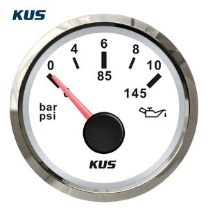 เกจวัดแรงดันน้ำมัน KUS 52 มม. สำหรับเรือเดินทะเล รองรับเครือข่าย NMEA 2000 และ J1939 - Product Image 1