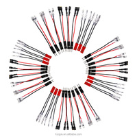 Connecteur femelle à sertir avec gaine isolante et assemblage de câble pour câblage de moteur robotique