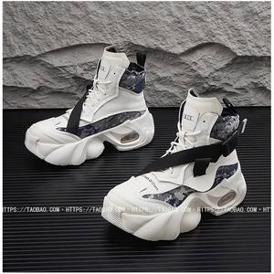 New High Cut Thick Sole Height Increasing <strong>Outdoor</strong> Fashionable Casual <strong>Shoes</strong>, Running Sports <strong>Basketball</strong> <strong>Shoes</strong> - Product Image 6