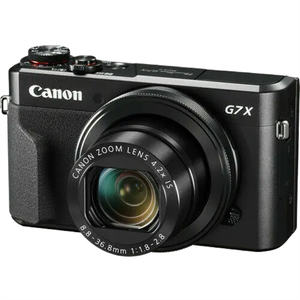 Appareil photo numérique d'occasion PowerShot G7 X Mark III avec objectif zoom optique 4,2x (noir) - Vente en gros - Product Image 1