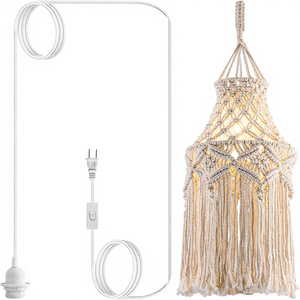 <span class=keywords><strong>Lampe</strong></span> <span class=keywords><strong>suspendue</strong></span> SIMIG pour chambre à coucher et salon, décoration de cuisine, abat-jour, interrupteur marche/arrêt, <span class=keywords><strong>prise</strong></span> <span class=keywords><strong>murale</strong></span> - Product Image 1