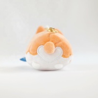 Porte-clés corgi en peluche super moelleux, OEM, nouvelle collection